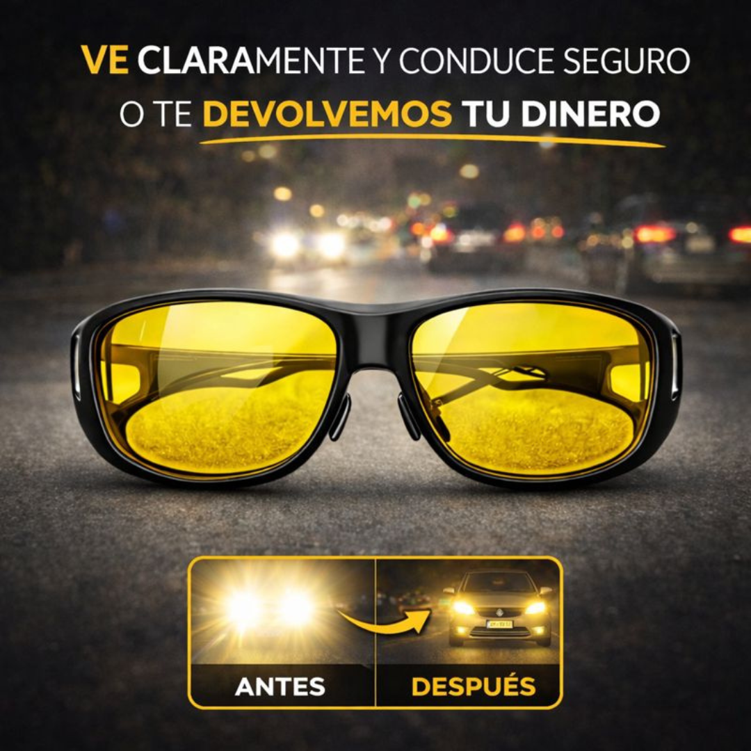 Lentes Antideslumbrantes para Manejar de Noche
